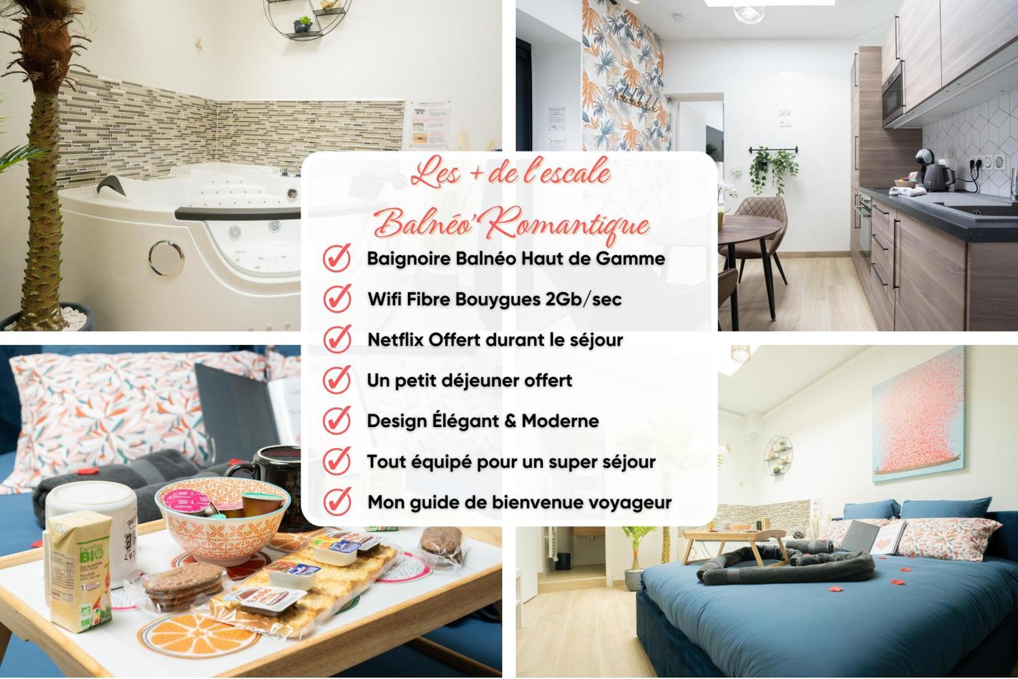 L'Escale Balneo'Romantique - Loveroom - Jacuzzi & Petit Dejeuner Villiers-sur-Marne Exterior photo